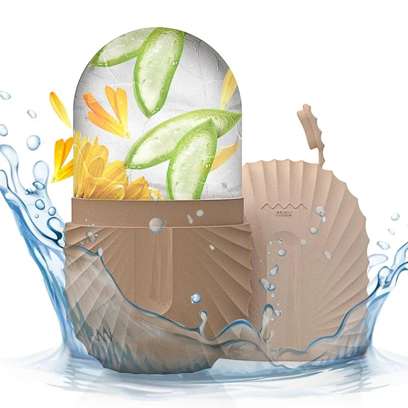 Revitalize Your Skin with Our Ice Face Roller: Reduce Puffiness & Shrink Pores Naturally!